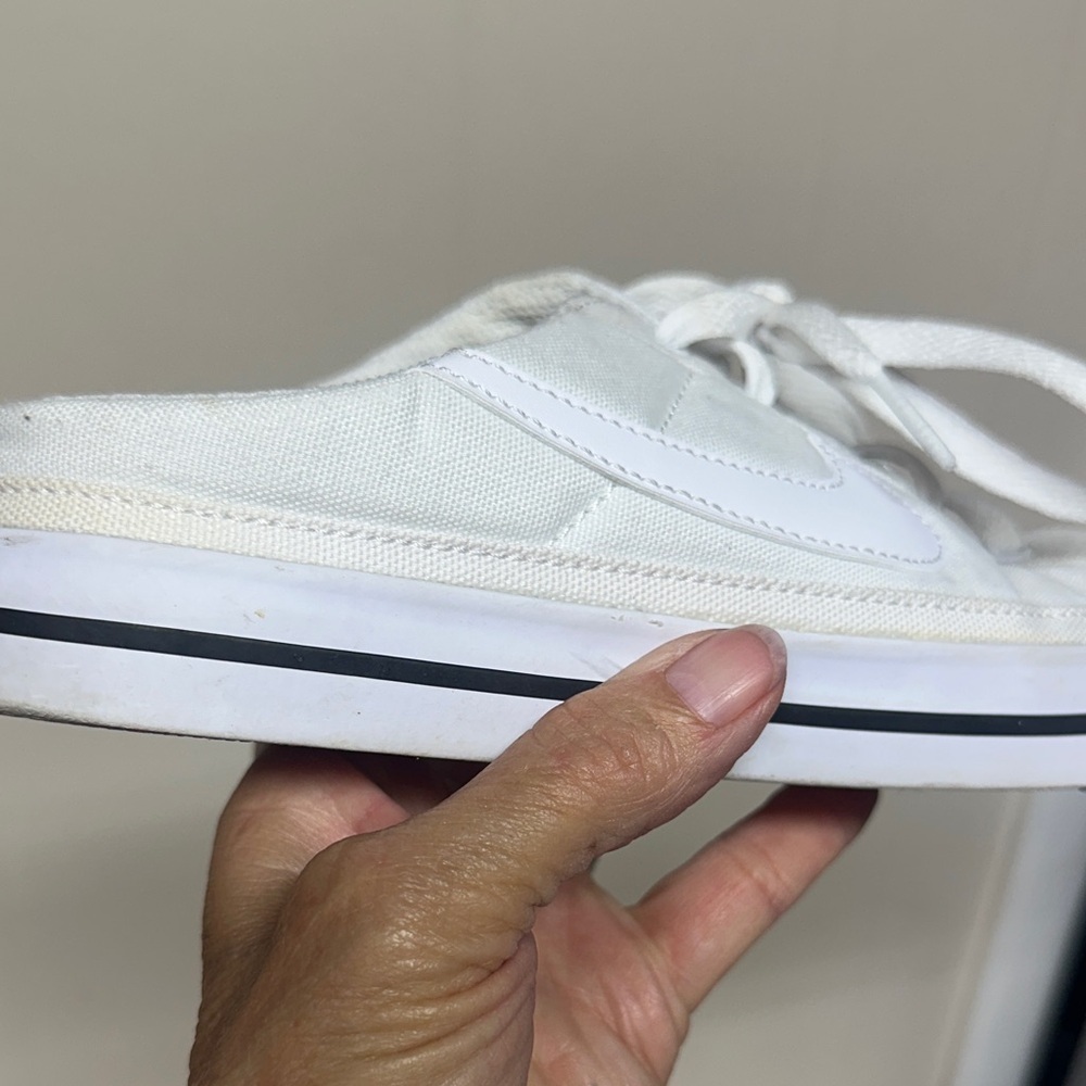 Nike Court Legacy Mule White Slip On Shoes Sneakers DB3970-100 Women's Size 7.0 - Picture 4 of 12